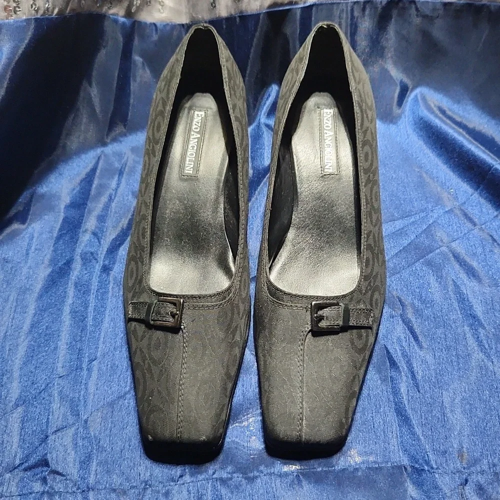 Enzo Angiolini square toe pump - Picture 1 of 5